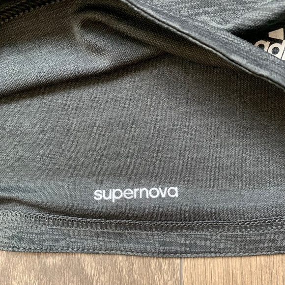 Adidas Women’s Running Climalite Supernova Tank Top Activewear Grey Small - Picture 9 of 11